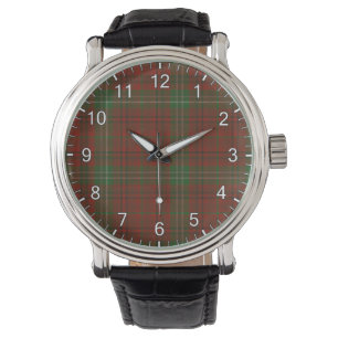 Morrison Clan Tartan Horloge