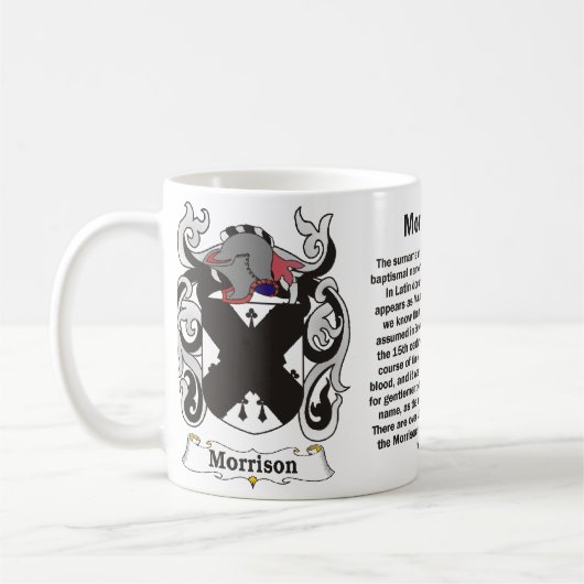 Morrison Family Coat of Arms Mok (Links)