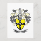 Morrison Family Crest Coat of Arms Briefkaart (Voorkant)