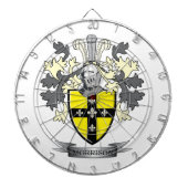 Morrison Family Crest Coat of Arms Dartbord (Voorkant)