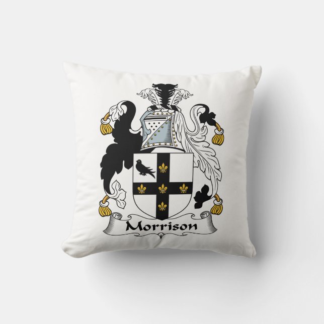 Morrison Family Crest Kussen (Voorkant)