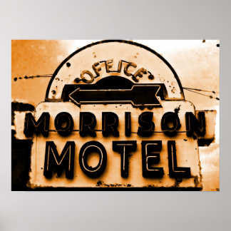 Morrison Motel: Een deuropenspel Poster