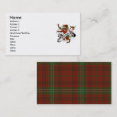 Morrison Tartan Lion Visitekaartje (Voorkant / Achterkant)