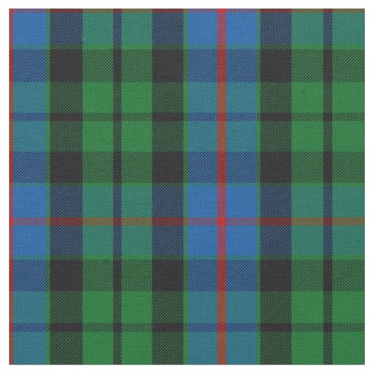 Morrison Tartan Print Stof (Close Up)