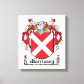 Morrissey Family Crest Canvas Afdruk (Voorkant)