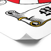 Morrissey Family Crest Poster (Hoek)