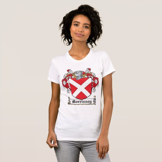 Morrissey Family Crest T-shirt (Voorkant volledig)