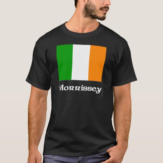 Morrissey Irish Flag T-shirt (Voorkant)