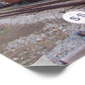 Morristown en Erie Railroad Engine # 22 Poster (Hoek)