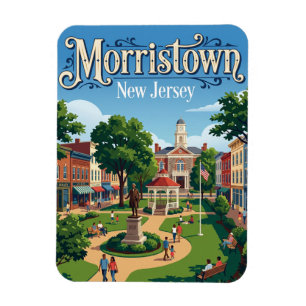 Morristown Green New Jersey Magneet