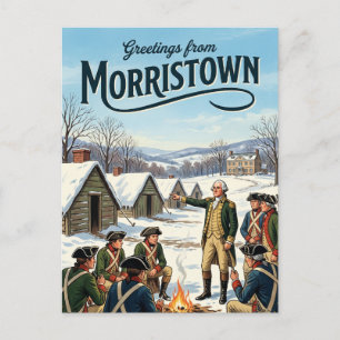 Morristown National Historical Park New Jersey Briefkaart