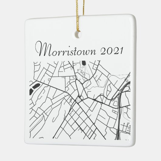 Morristown New Jersey Ornament (Links)