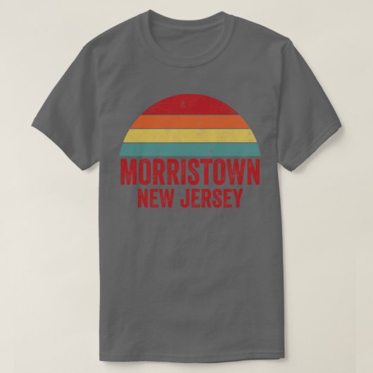 Morristown New Jersey T-shirt (Design voorkant)