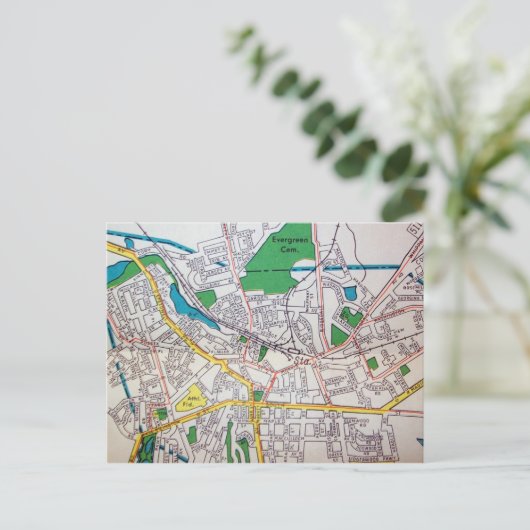 Morristown, NJ  kaart (Staand voorkant)