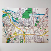 Morristown, NJ  Map Poster (Voorkant)