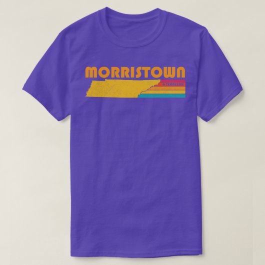 Morristown Tennessee  Verdrietig Souvenir T-shirt (Design voorkant)