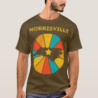 Morrisville North Olina Vintage Noodlijdende Souve T-shirt