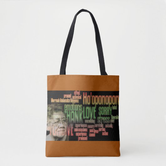 Morrnah Quote Tote Bag (Voorkant)