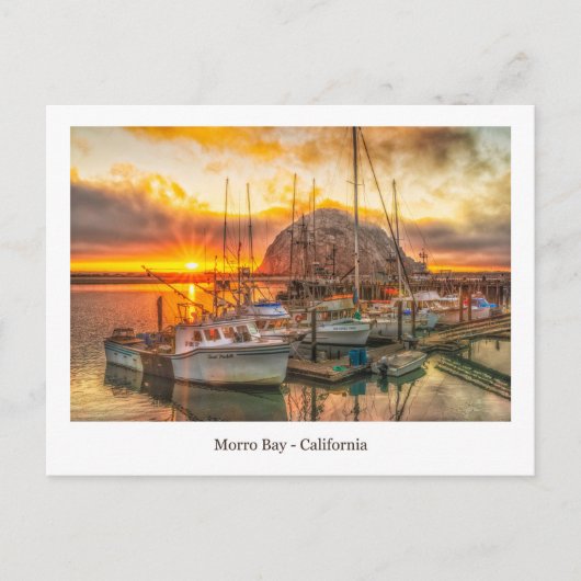 Morro Bay Briefkaart (Voorkant)