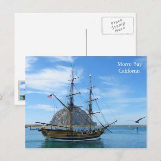 Morro Bay Briefkaart! Briefkaart (Voorkant / Achterkant)