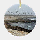 Morro Bay California Coastal Photography Keramisch Ornament (Voorkant)