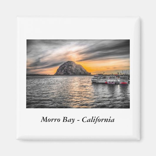 Morro Bay, California Magnet (Voorkant)