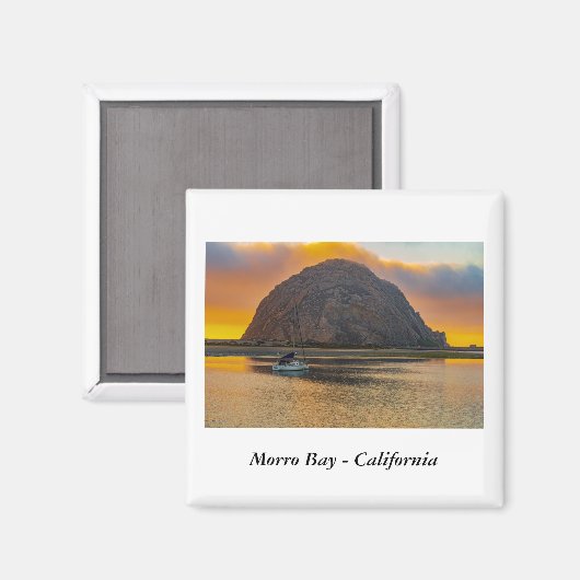 Morro Bay, California Magnet (Voorkant / Achterkant)