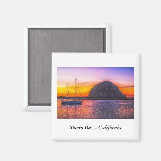 Morro Bay, California Magnet (Voorkant / Achterkant)
