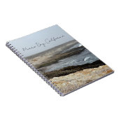 Morro Bay California Ocean Cliffs Photography Notitieboek (Rechterzijde)