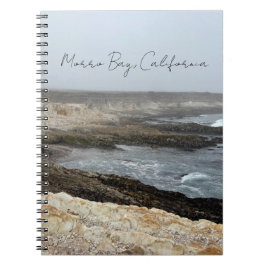 Morro Bay California Ocean Cliffs Photography Notitieboek
