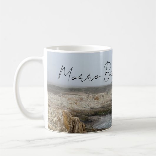 Morro Bay California Ocean Photography Koffiemok (Links)