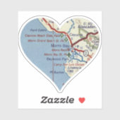 Morro Bay California Sticker (Vel)