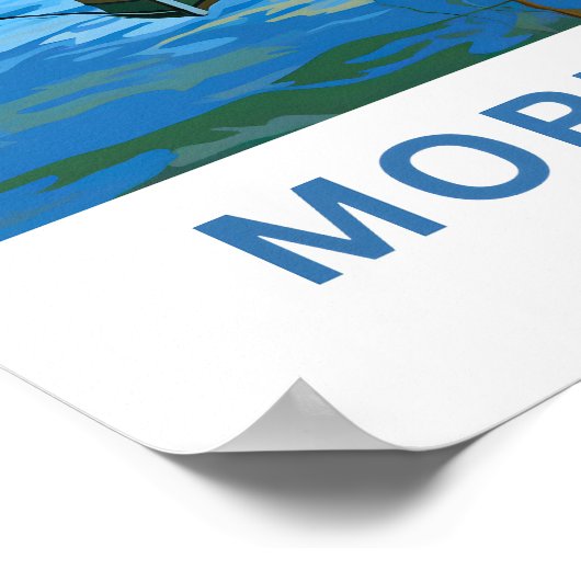 Morro Bay California Travel Print (Hoek)