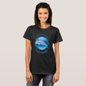 Morro Bay California Vacation Souvenir Dolphin T-shirt (Voorkant volledig)