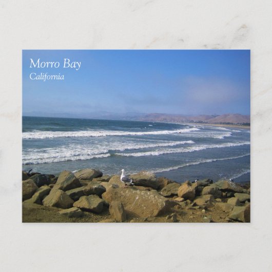 Morro Bay, Californië Briefkaart (Voorkant)