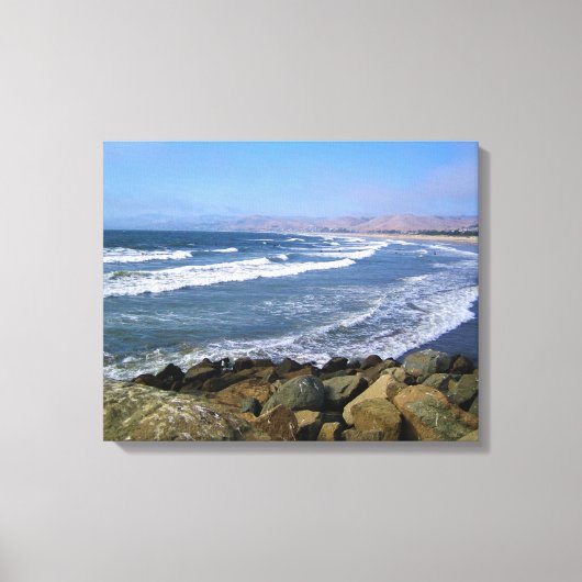 Morro Bay, Californië Canvas Afdruk (Voorkant)