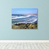 Morro Bay, Californië Canvas Afdruk (Insitu (Houten vloer))