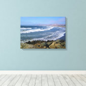 Morro Bay, Californië Canvas Afdruk (Insitu (Houten vloer))