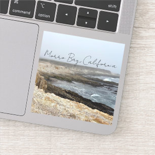 Morro Bay Californië Oceaan Fotografie Laptop Sticker