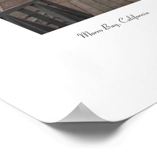 Morro Bay, Californië Poster (Hoek)