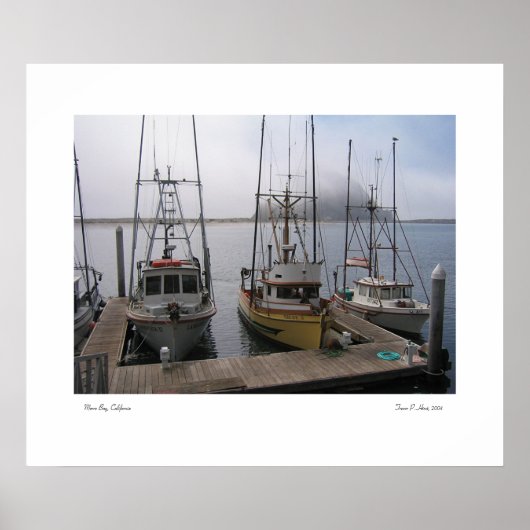 Morro Bay, Californië Poster (Voorkant)