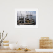 Morro Bay, Californië Poster (Keuken)