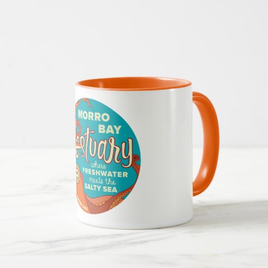 Morro Bay Estuary Octopus Mok (Voorkant rechts)