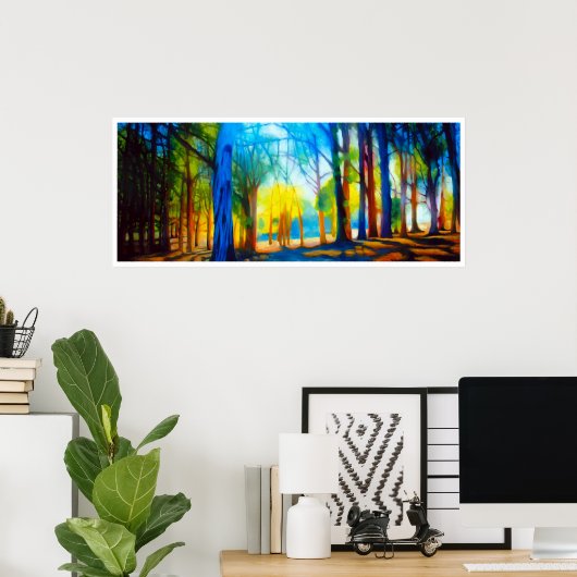 Morro Bay Eucalyptus Grove I Poster (Thuiskantoor)