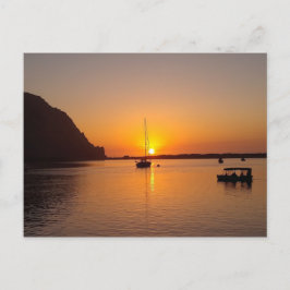 Morro Bay op Sunset Briefkaart