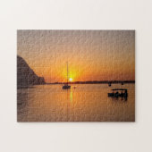 Morro Bay op Sunset Legpuzzel (Horizontaal)