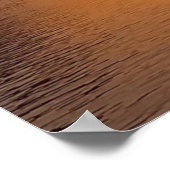 Morro Bay op Sunset Poster (Hoek)