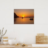 Morro Bay op Sunset Poster (Keuken)