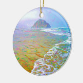 Morro Bay Painting Keramisch Ornament (Links)