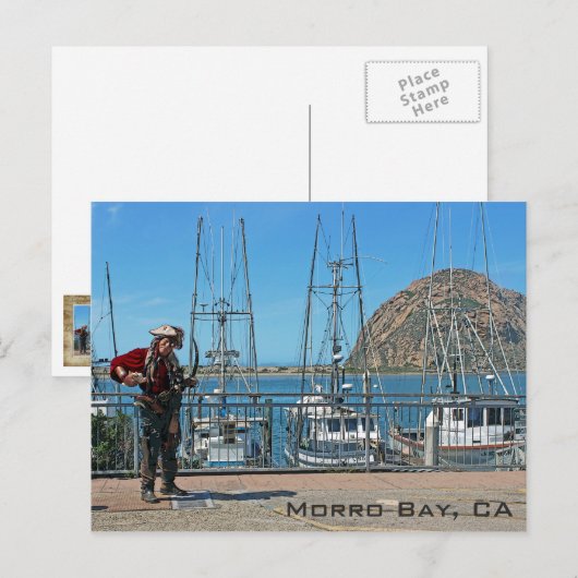Morro Bay Pirate Briefkaart! Briefkaart (Voorkant / Achterkant)
